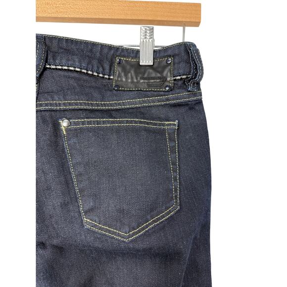 Diesel Ronhary Bootcut Jeans Women W25 L30 Made in Italy Dark Wash Stretch Denim - Picture 6 of 13
